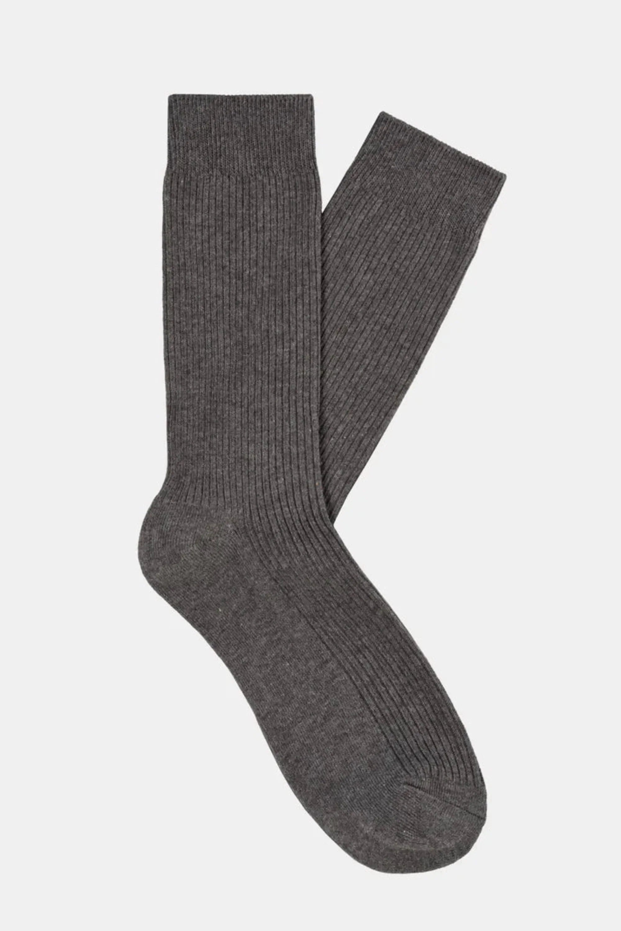 CASK RIBBED MID SOCKS